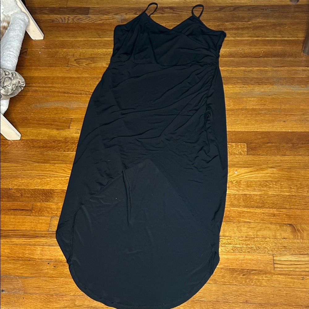 VENUS Black High Low Dress